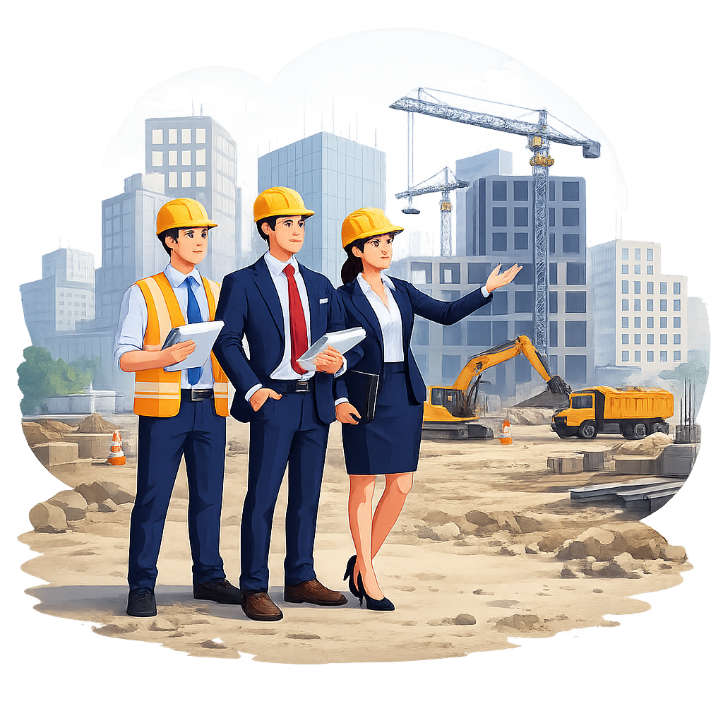 Construction project team